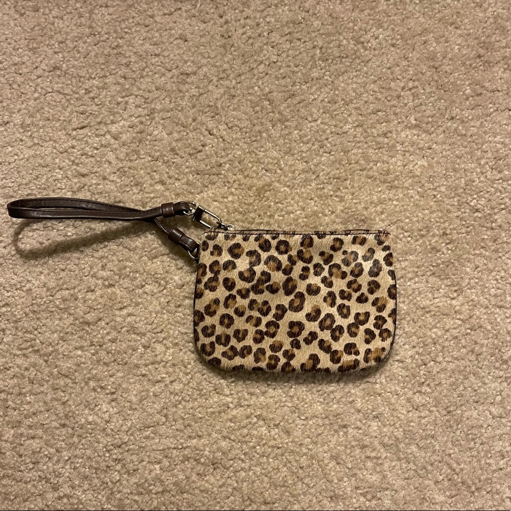 Express Animal Print Wristlet